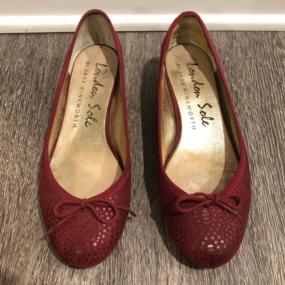 London Sole French sole flats by Jane Winkworth